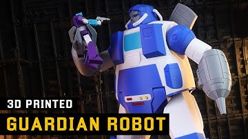 3D PRINTED G1 TRANSFORMERS GUARDIAN ROBOT