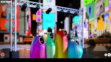 Blob Opera: Coldplay - Clocks