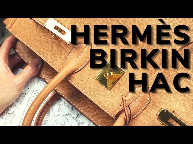 HERMÈS BIRKIN 30 VS HAC 32  COMPARISON, WHAT FITS, MOD SHOTS etc