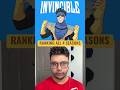 Ranking All 4 Seasons Of Invincible