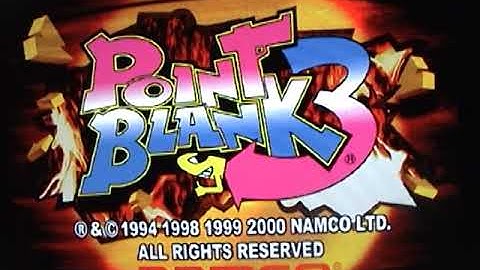 Point Blank 3 Intro PS1.