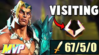 8000+ Hours Torbjorn Main Smurfs in Bronze And Drops 67 Kills and 5 Deaths