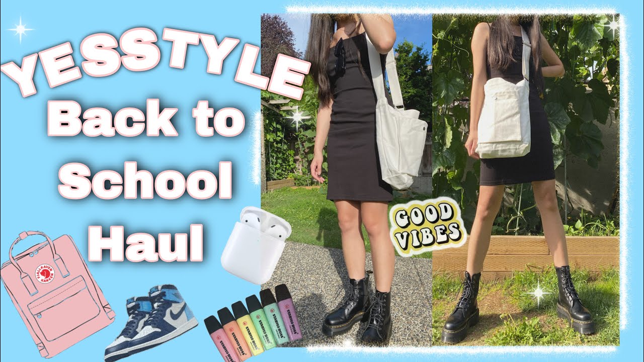 YESSTYLE HAUL~BACK TO SCHOOL 2020 FALL