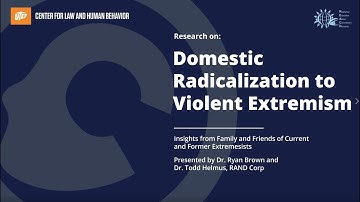 Research on Domestic Radicalization to Violent Extremism: Part 2