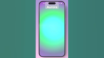 🌌 SwiftUI Aurora Animation