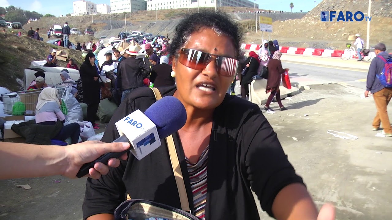 Hablan los porteadores del textil que participan en las avalanchas