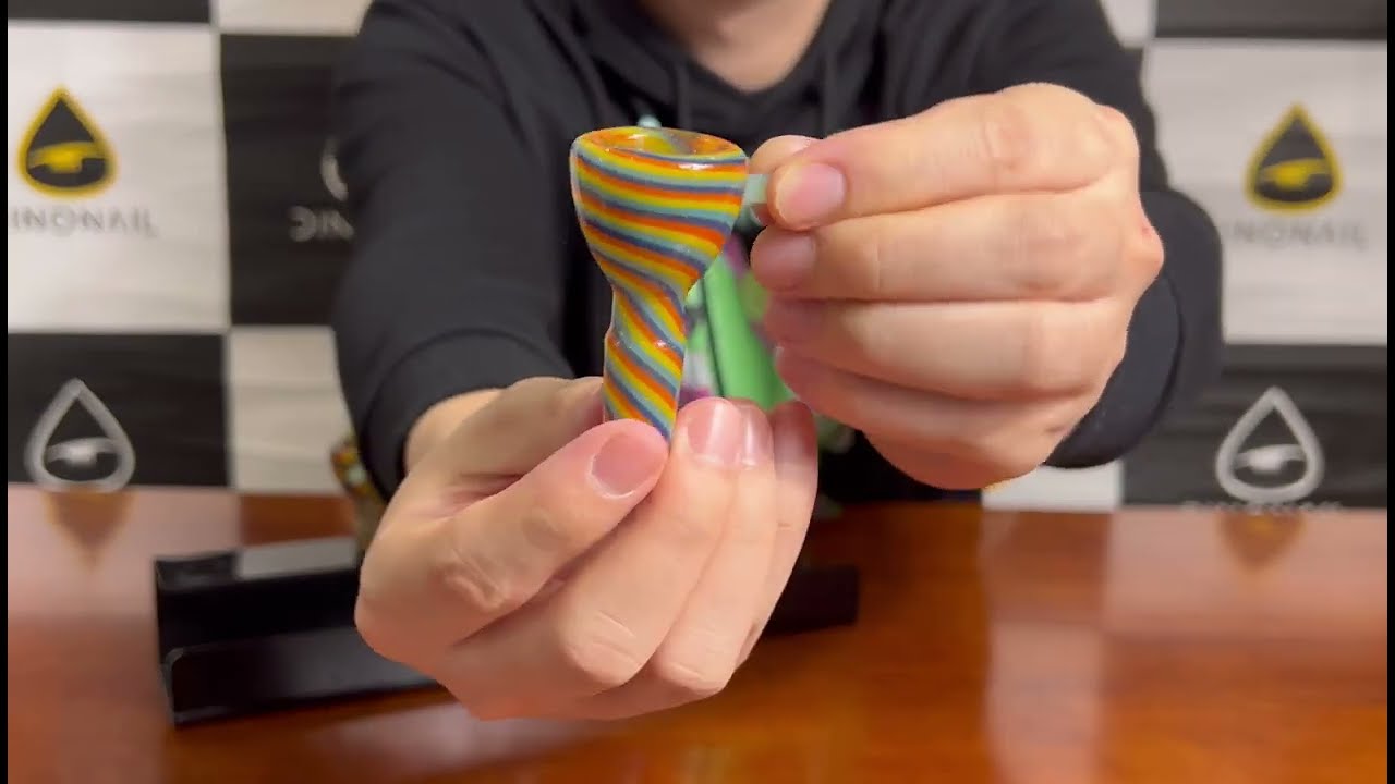 thedinonail.com--Wonka's Swirly 14mm Bong Bowl