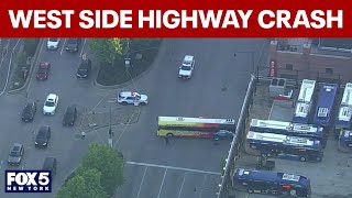 NYC traffic: Parts of the West Side Highway closed