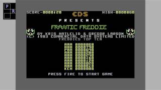 Frantic Freddie vs Frantic Freddie 2 on the C64