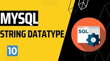 String datatype in SQL #mysql #sql #strings