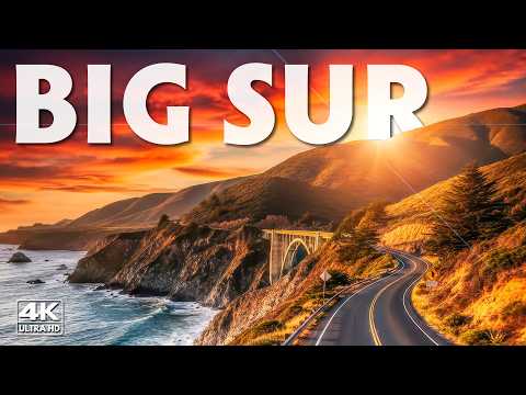 4K Coastal Dream Drive: Carmel-by-the-Sea → Big Sur → Monterey | Pacific Coast Highway Scenic Film