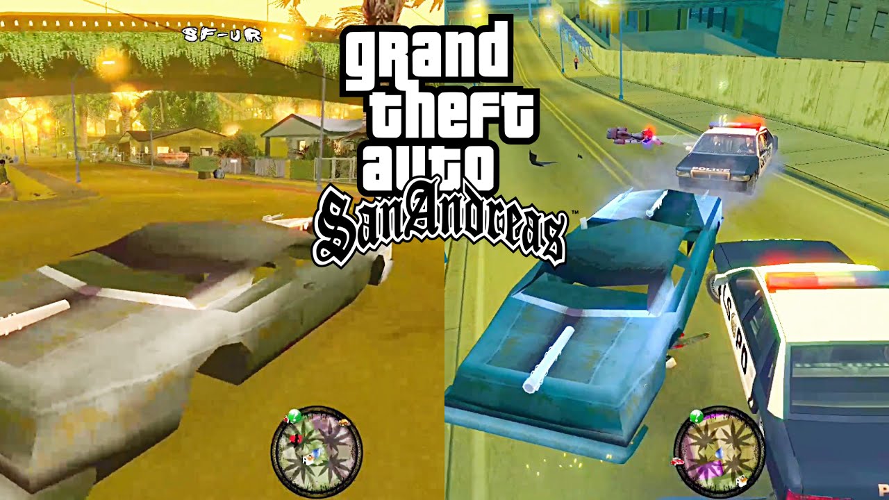 GTA San Andreas Battle Car Mod Showcase Gameplay - YouTube