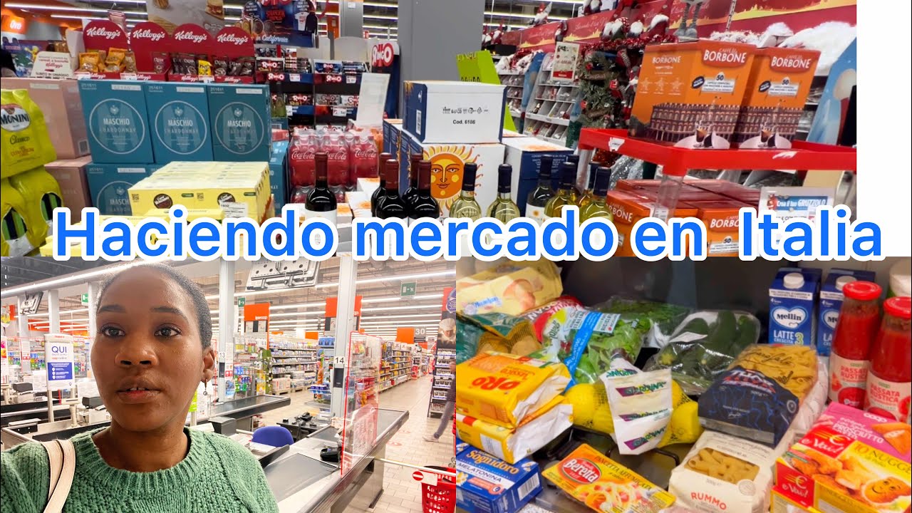✅¿CUANTO SE GASTA HACIENDO MERCADO EN ITALIA? | TE LO CUENTO TODO