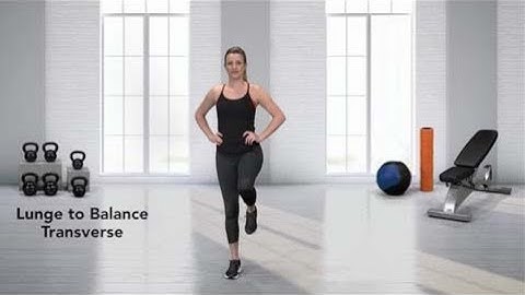How to do a Lunge to Balance Transverse