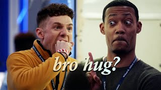 Gregory & Jacob | bro hug?