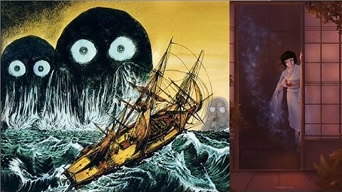 Yōkai - Kage Onna, Umi bōzu, Ningyo, Zashiki Warashi, Chimi