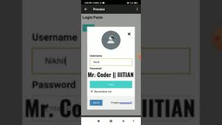 Login Form || HTML || CSS || JAVASCRIPT