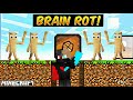We Created Bunker to Survive Brainrot Animals in Minecraft