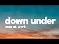 Men At Work - Down Under (Lyrics)