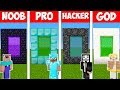 Minecraft - NOOB vs PRO vs HACKER vs GOD : SUPER PORTAL in Minecraft ! AVM SHORTS Animation