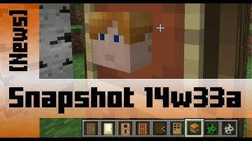 Snapshot 14w33a - Bugfixes - Minecraft 1.8 Release?