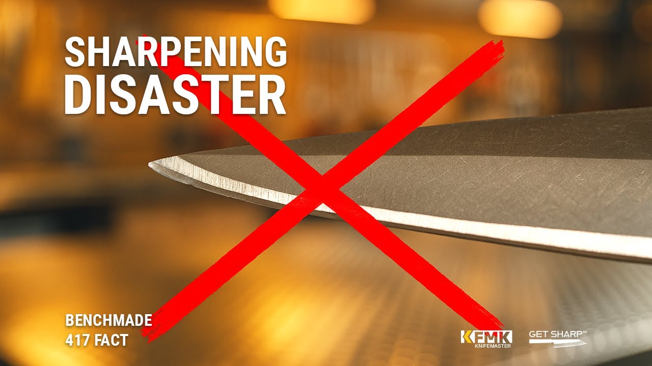Восстановление фактов о Benchmade 417: исправление ошибки резкости! (Профессиональное предупрежде...