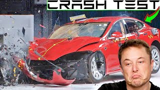 ▶️Tesla CRASH TEST🚖2024: Model Y, Model 3, Model X, Model S – NCAP &amp; iihs RATING