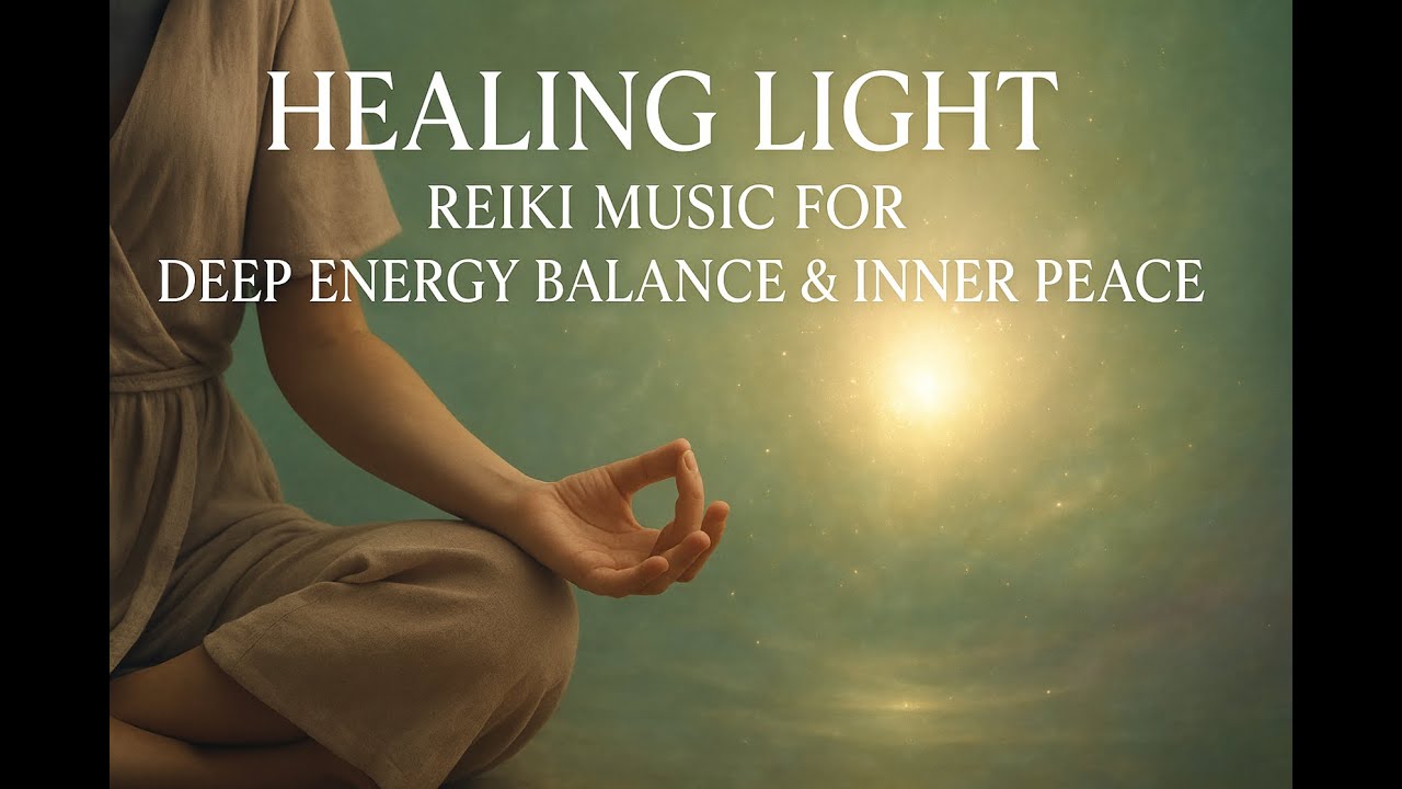 Healing Light: Reiki Instrumental Music for Deep Energy Balance & Inner ...