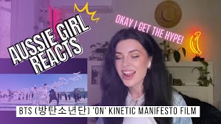 First Time Hearing BTS (방탄소년단) 'ON' Kinetic Manifesto Film REACTION!  - AUSTRALIAN REACTS! -