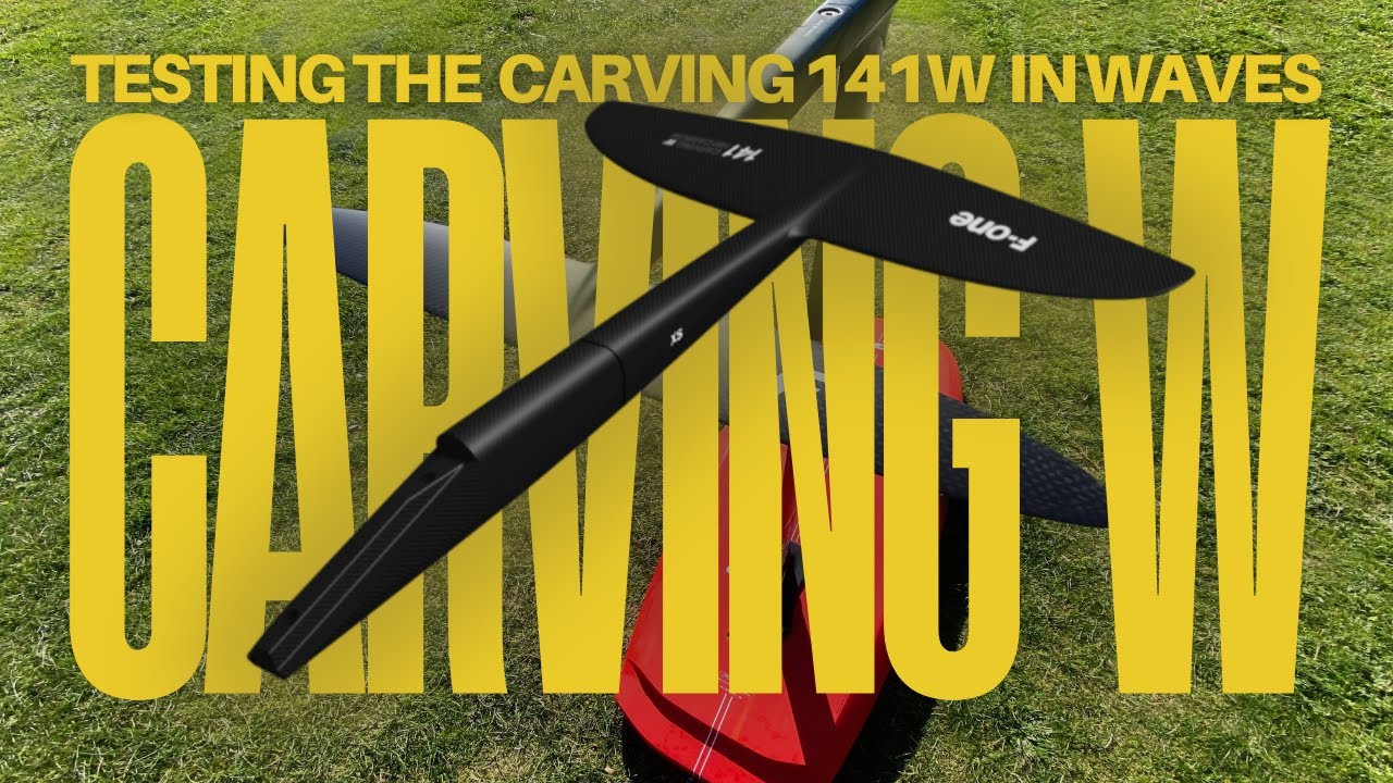 this TAIL WING changes everything - Wing Foiling on a carving tail wing ...