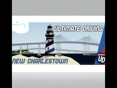 New Roblox Ultimate Driving Map Charlestown Youtube