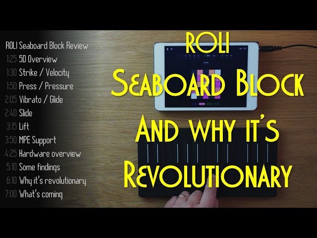 ROLI Seaboard Block Review - and why it's revolutionary class=