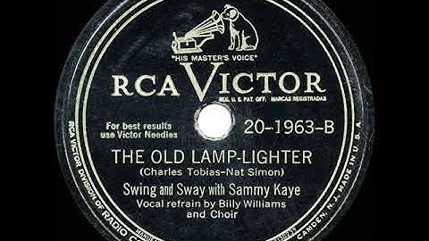 1946 HITS ARCHIVE: The Old Lamplighter - Sammy Kaye (Billy Williams & choir, vocal) (a #1 record)