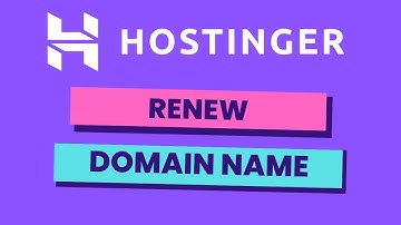 How Can I Renew My Domain on Hostinger