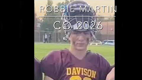 Robbie Martin 2026 Athlete - Davison, MI 8th grade...