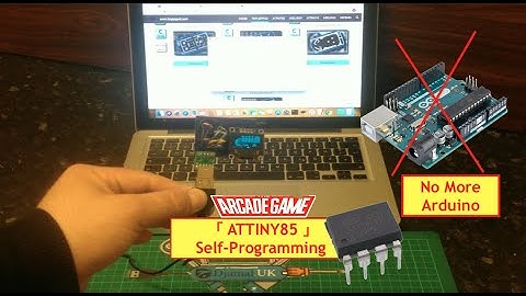 「 ATTINY85 」 Self-Programming , Tiny Games without an arduino - Virtual USB (Part 2)