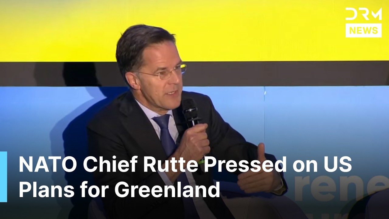 “No Ally Would Back It” — NATO Chief Rutte Confronted Over Trump’s Greenland Power Grab | AC1G