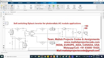 Soft switching flyback inverter for photovoltaic AC module applications www.matlabprojectscode.com