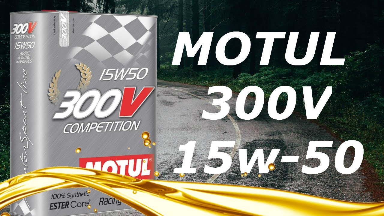 Motul 300V 15W50 Competition Motoröl – Rennsportqualität, 10x2 Liter (20L), Ester Core