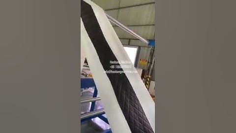 Auto ultrasonic quilting machine for mattress（china）