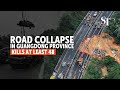 Road collapse in southern China kills at least 48