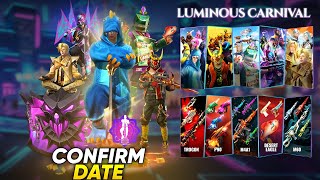 Luminous Carnival Event 2025 l Free Fire New Event l Ff New Event l Diwali Carnival Event 2025