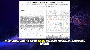 Visual Diffusion Models are Geometric Solvers (Oct 2025)