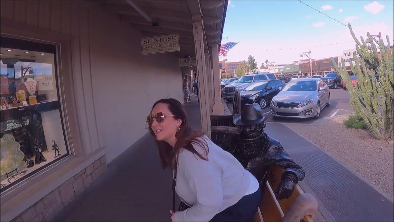 Bronze Cowboy's hilarious living statue prank lives on YouTube