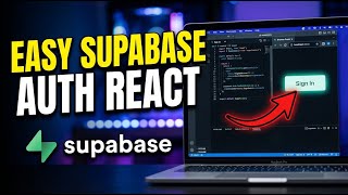 How to authenticate with Supabase Auth in React projects - Easy Tutorial