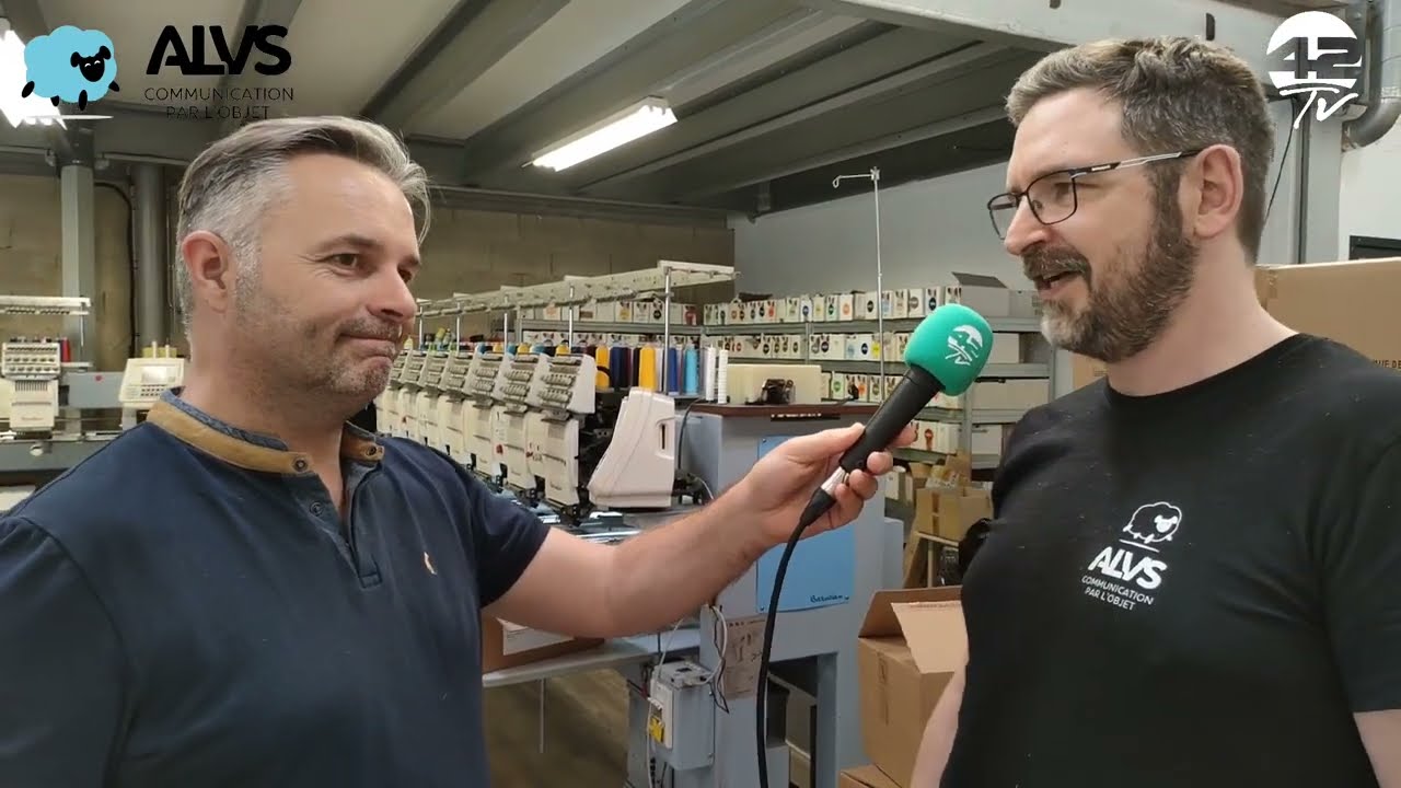 ⁣[ENTREPRISE 42] Visite chez ALVS, communication par l'objet