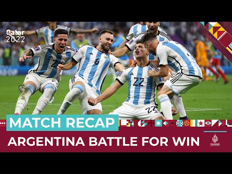 Argentina defeats netherlands in nail-biter | al jazeera newsfeed