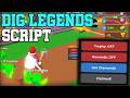 [🎖️S1] Dig Legends OP Script Infinite Diamonds, Trophies - Roblox