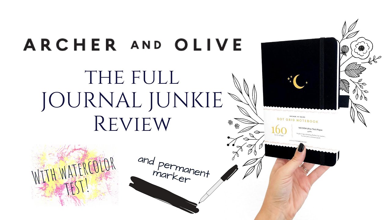 My Minimalist Bullet Journal Supplies // Archer and Olive Review