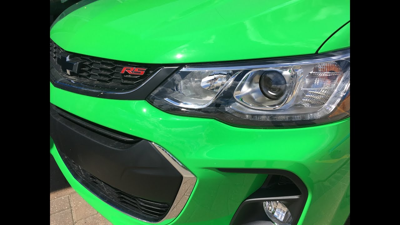 2017 Chevrolet Sonic FOR SALE / FWD, Green, LTZ / 17n153